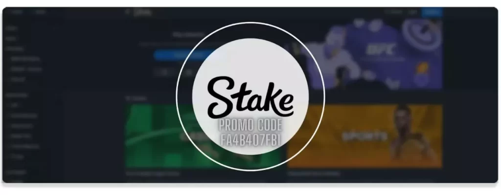 Stake Apostas Promo Code Banner
