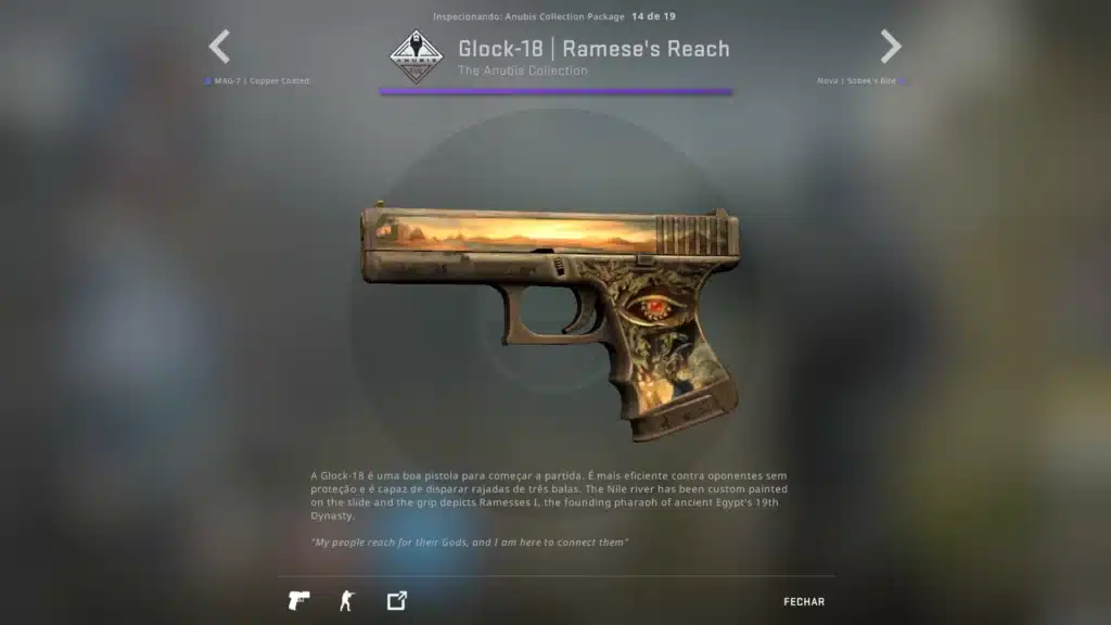 Glock-18 | Rameses Reach