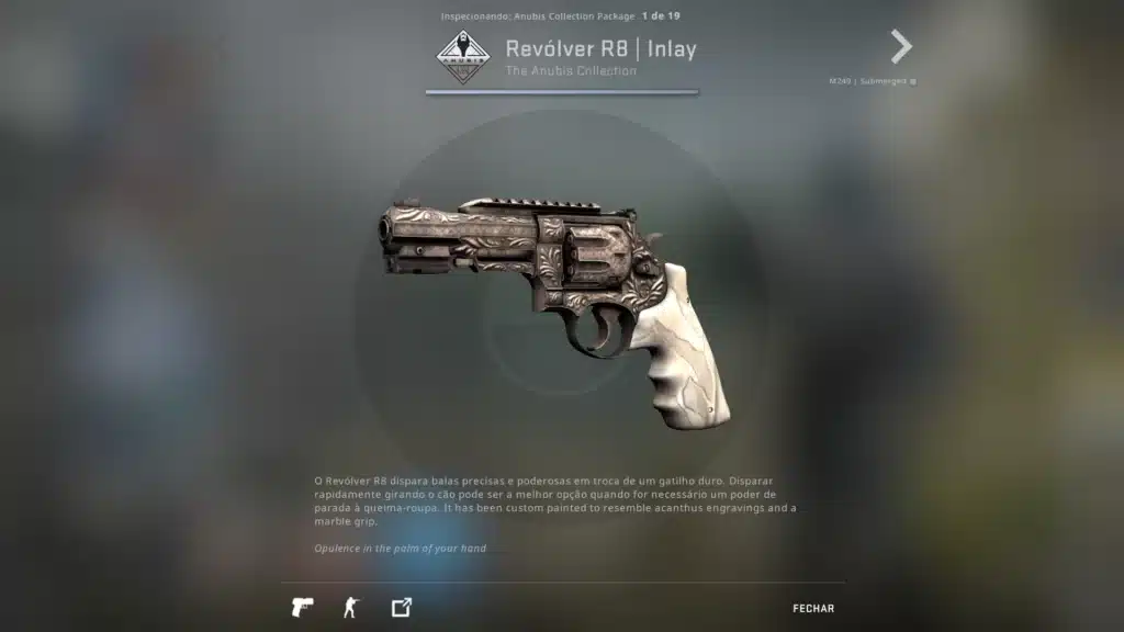 Revolver R8 | Inlay