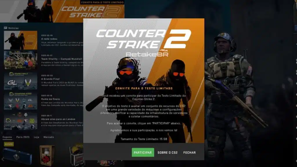Counter Strike 2: Beta disponível para segunda onda de jogadores