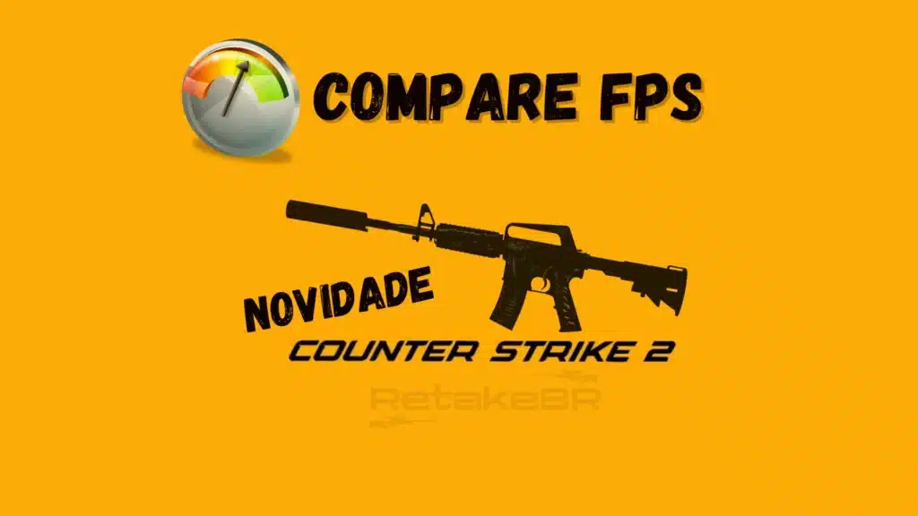 Comparação de FPS entre o CSGO e o Counter Strike 2