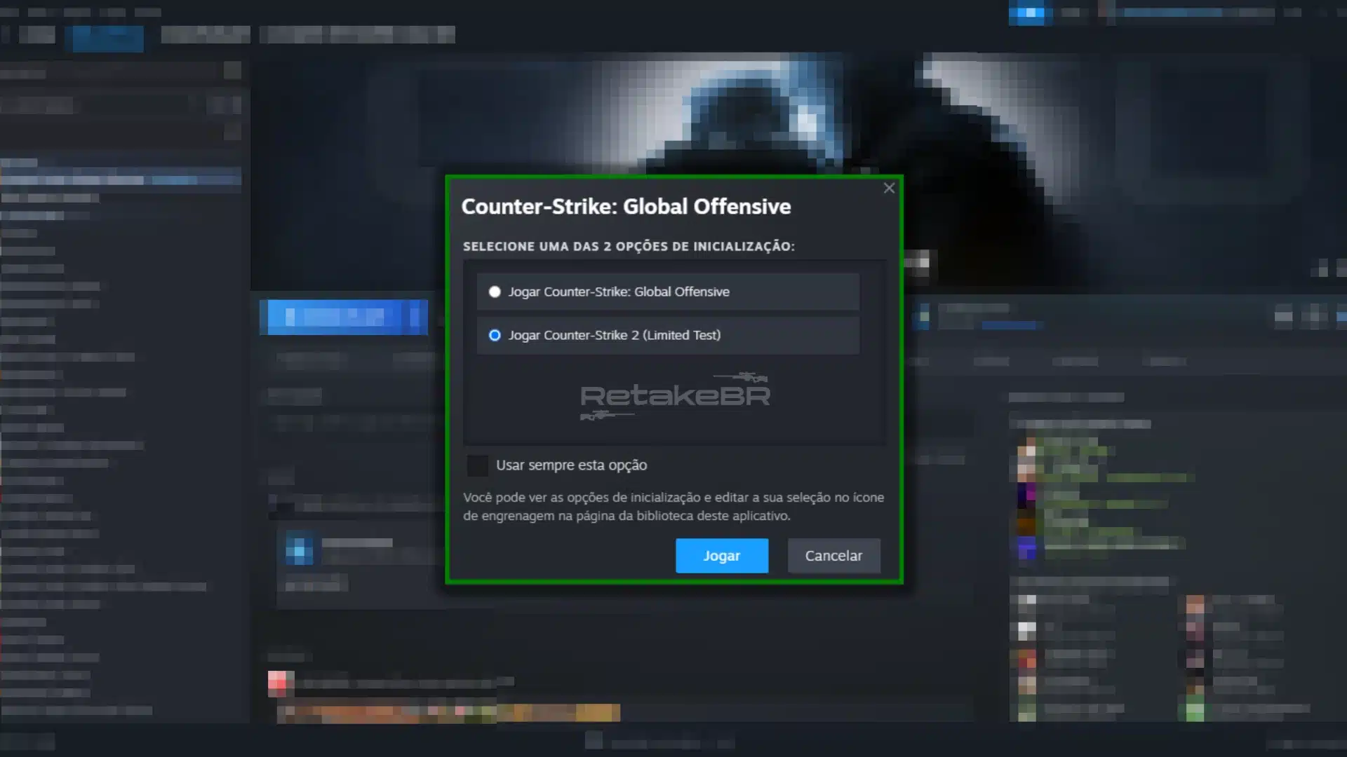 Como baixar o CS:GO no Steam após o lançamento do CS2